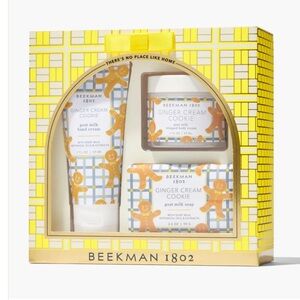 Beekman 1802 Ginger Crème cookie lotion soap crème set